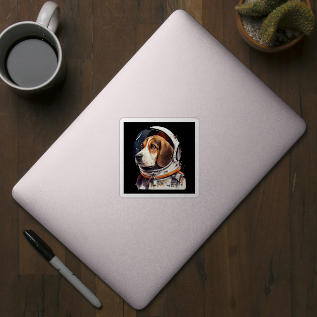 Astronaut Beagle by JayD World